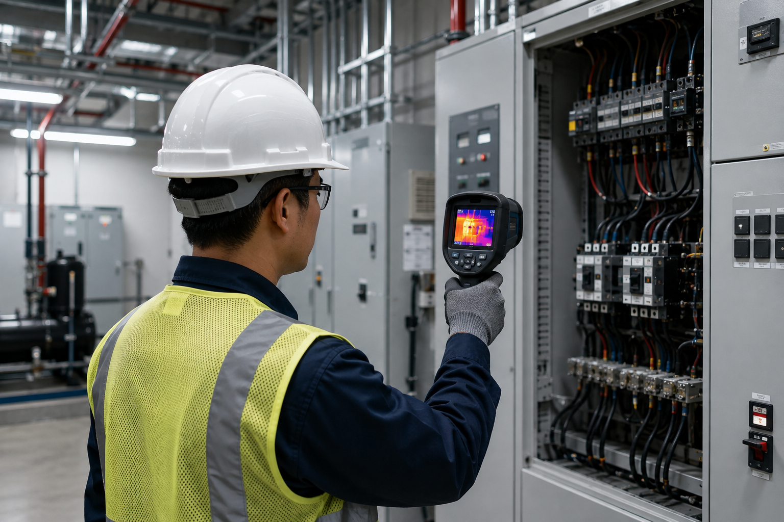 Energy Audit — วิศวกรตรวจวัดพลังงานด้วยกล้องถ่ายภาพความร้อน